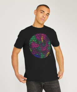 Alternative view of "420" Happy House mens t-shirt