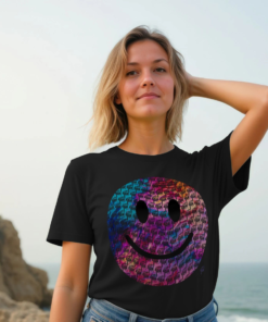 "Oily" Happy House womens t-shirt