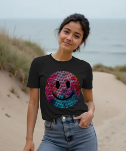 Alternative view of "Pinky" Happy House womens t-shirt
