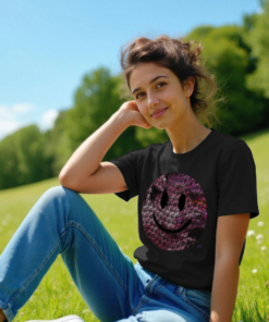 Alternative view of "Powdered" Happy House womens t-shirt