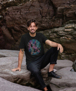 Alternative view of "Soap Bubble" Happy House mens t-shirt