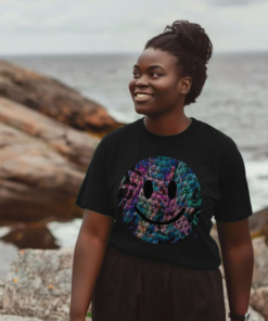 Alternative view of "Soap Bubble" Happy House womens t-shirt