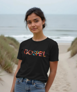 Gospel painted-style womens t-shirt