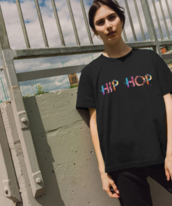 Hip Hop painted-style womens t-shirt