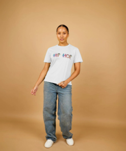 Alternative view of Hip Hop painted-style womens t-shirt