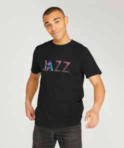 Jazz painted-style mens t-shirt