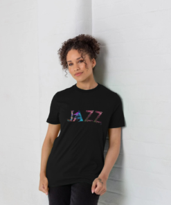 Jazz painted-style womens t-shirt