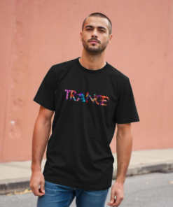 Trance painted-style mens t-shirt