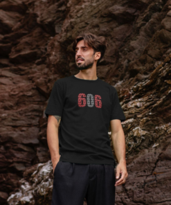 Alternative view of djektd 606 iconic mens t-shirt