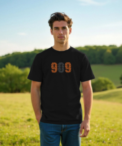 Alternative view of djektd 909 iconic mens t-shirt