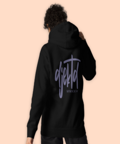 djektd Tag Numerals womens hoodie