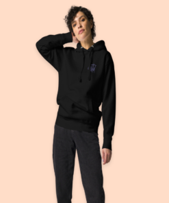 Alternative view of djektd Tag Numerals womens hoodie