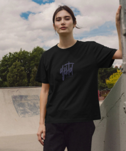 Alternative view of djektd Tag Numerals womens t-shirt