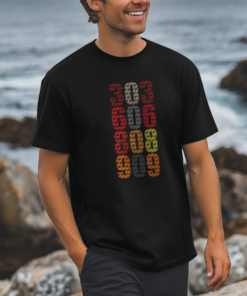 Alternative view of djektd iconic drums mens t-shirt