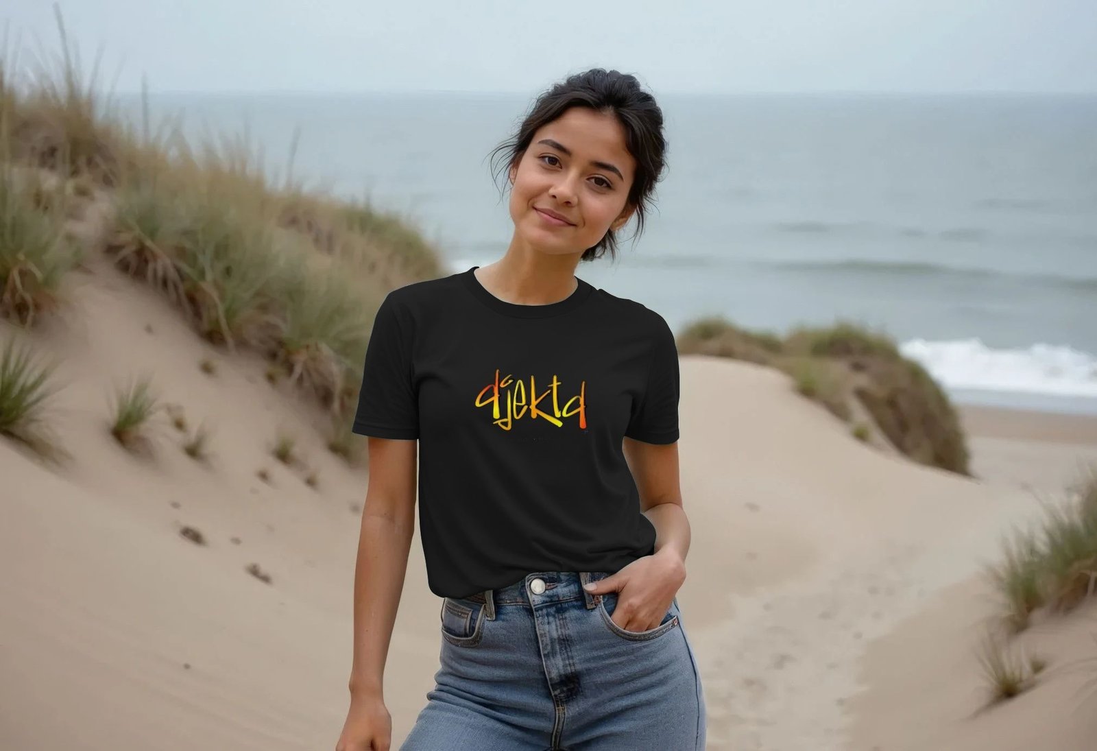 djektd LDN-MNL Women's T-shirt - Image 2