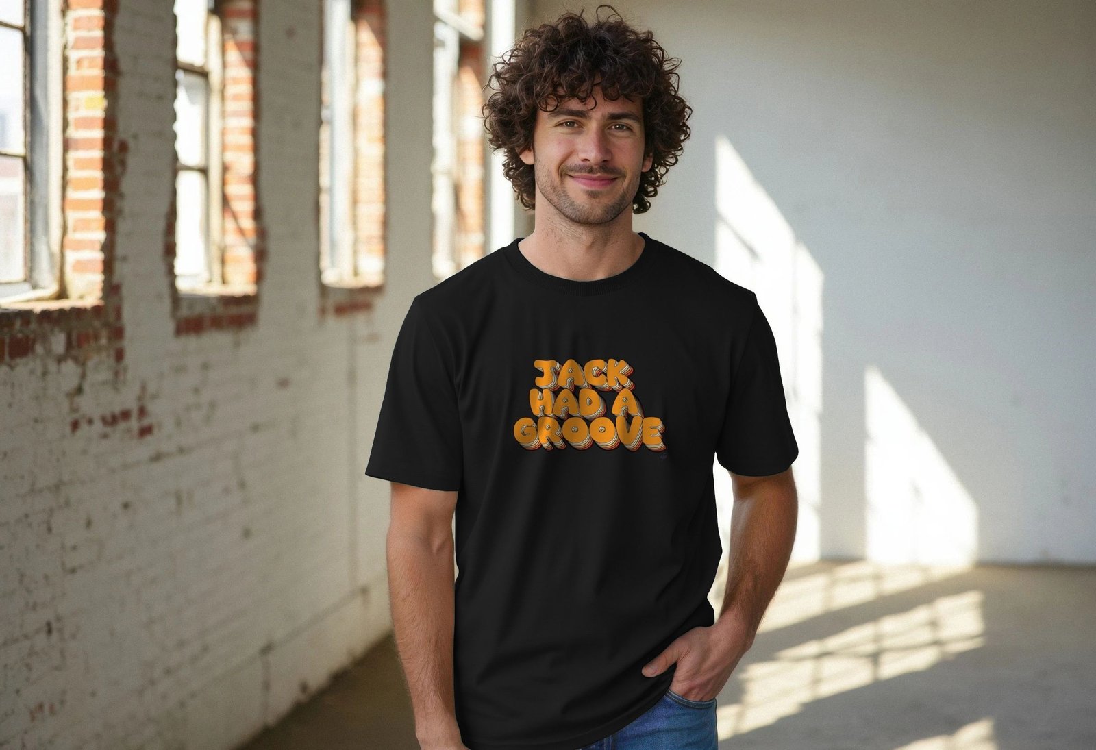 Jack Had A Groove mens t-shirt