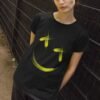 djektd Joyful Joyful Yellow Women's T-shirt - Image 4