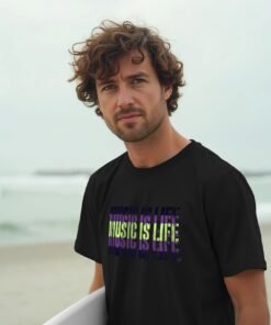 Music Is Life mens t-shirt