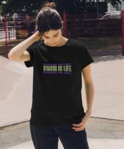 Music Is Life womens t-shirt